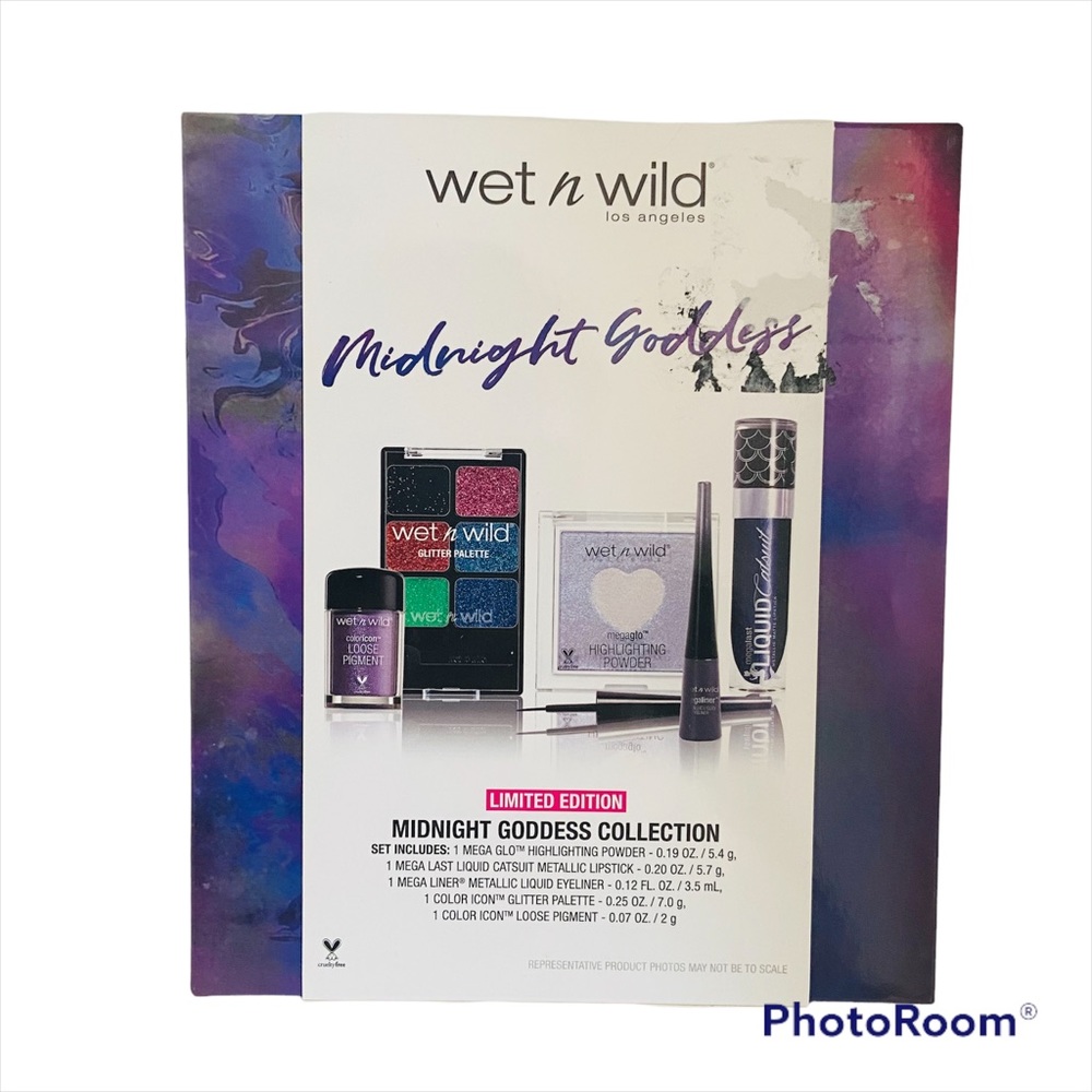 NIB Wet n Wild Midnight Goddess Collection Limited Edition 5 Piece